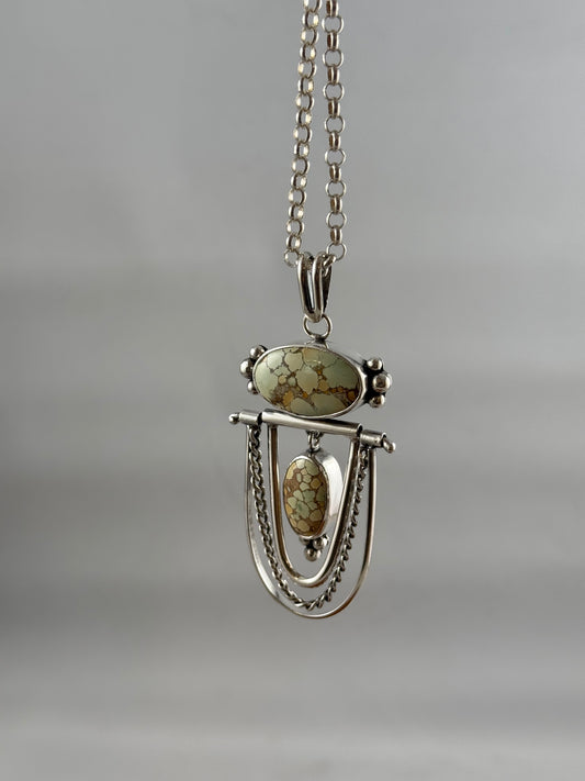 Treasure Mountain Hinge Pendant